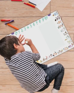 ABC Schreibtischunterlage Schreibschrift zum Abreißen