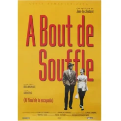 A Bout de Souffle Poster Breathless