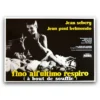 A Bout de Souffle Poster Fino all'ultimo respiro