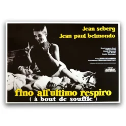 A Bout de Souffle Poster Fino all'ultimo respiro