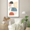 Abstract Shapes Poster Abstrakte Formen