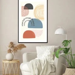 Abstract Shapes Poster Abstrakte Formen
