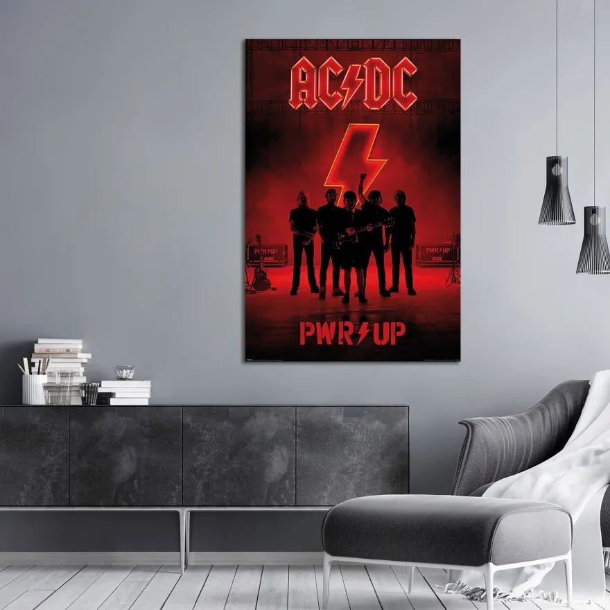 AC/DC Poster PWR/UP