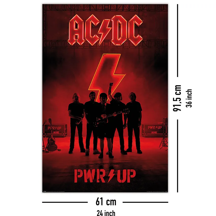 AC/DC Poster PWR/UP