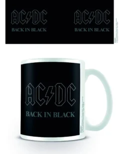AC/DC Tasse Back in Black