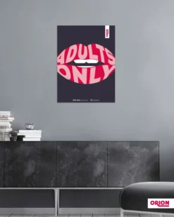 Adults Only Poster by ORION