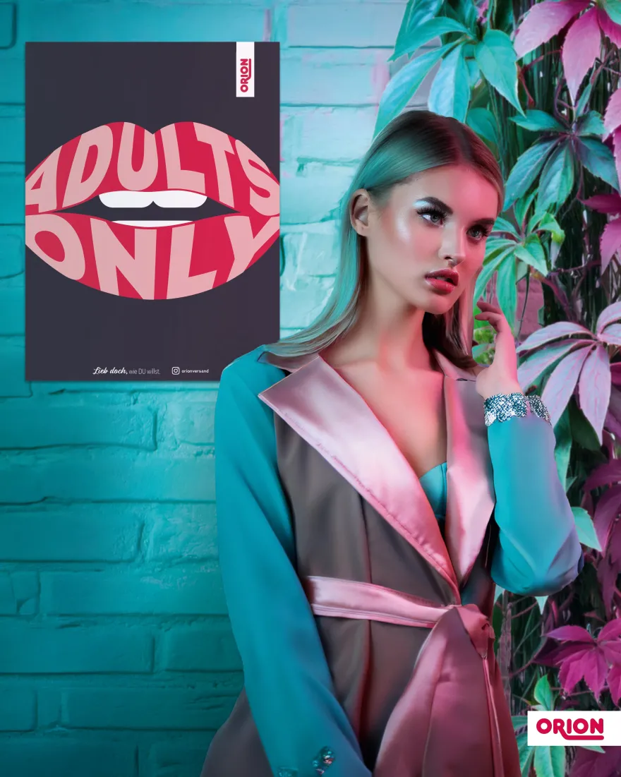 Adults Only Poster by ORION