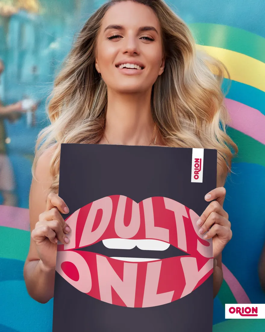 Adults Only Poster by ORION