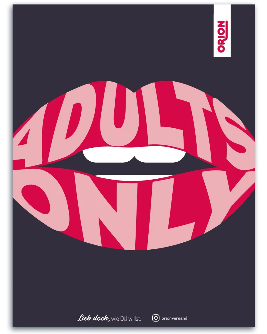 Adults Only Poster by ORION