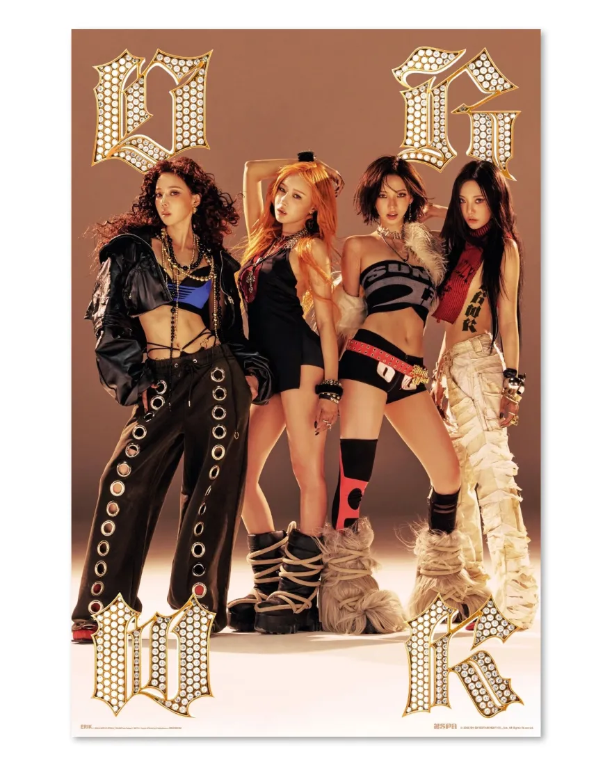 Aespa Poster Dirty Work K-Pop