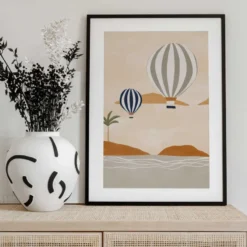 Airballoons In Dessert