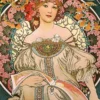 Alfons Mucha Poster Jugendstil F. Champenois 1897