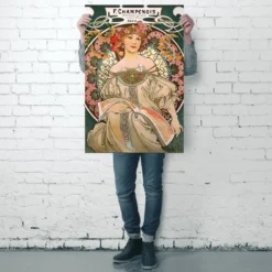 Alfons Mucha Poster Jugendstil F. Champenois 1897