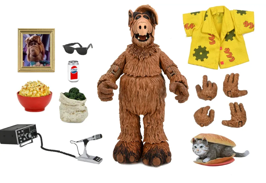 Alf 7' Scale Actionfigur Ultimate Alf