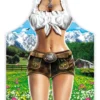 Alpenmodel Kochschürze SIE Oktoberfest Dirndl