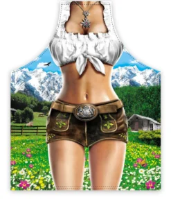 Alpenmodel Kochschürze SIE Oktoberfest Dirndl