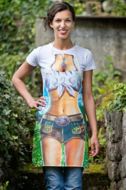 Alpenmodel Kochschürze SIE Oktoberfest Dirndl