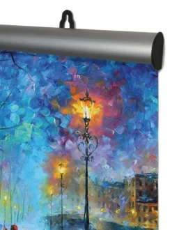 Aluminium Klemmschiene Posterleiste 50 cm (Paar)