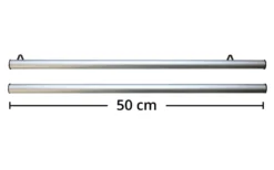 Aluminium Klemmschiene Posterleiste 50 cm (Paar)