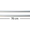 Aluminium Klemmschiene Posterleiste 70 cm (Paar)