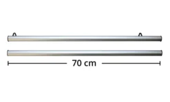 Aluminium Klemmschiene Posterleiste 70 cm (Paar)