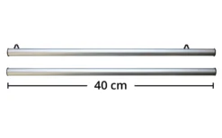 Aluminium Klemmschiene Posterleiste 40 cm (Paar)
