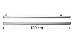 Aluminium Klemmschiene Posterleiste 100 cm (Paar)