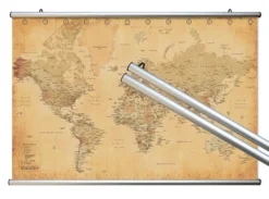 Aluminium Klemmschiene Posterleiste 91,5 cm (Paar)
