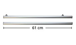 Aluminium Klemmschiene Posterleiste 61 cm (Paar)
