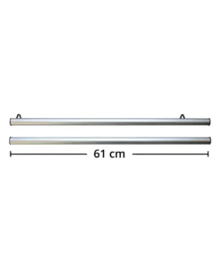 Aluminium Klemmschiene Posterleistenset 61 cm 10 Paar