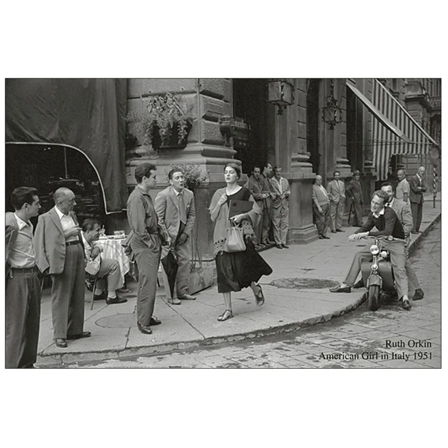 American Girl In Italy, 1951 Ruth Orkin Kunstdruck