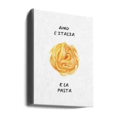 Amo l´italia Kunstdruck Poster | in verschiedenen Größen, gerahmt oder ungerahmt | by Ohkimiko