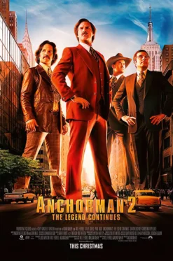 Anchorman 2 Poster Hauptplakat The Legend Continues