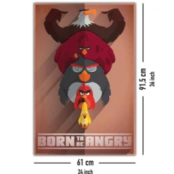 Angry Birds Poster Born to be Angry