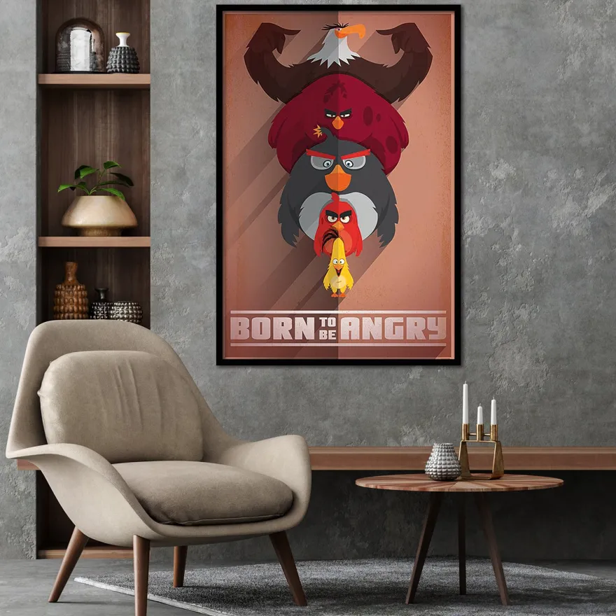 Angry Birds Poster Born to be Angry