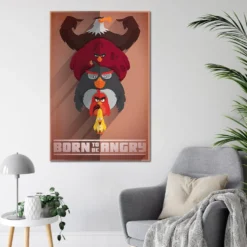Angry Birds Poster Born to be Angry