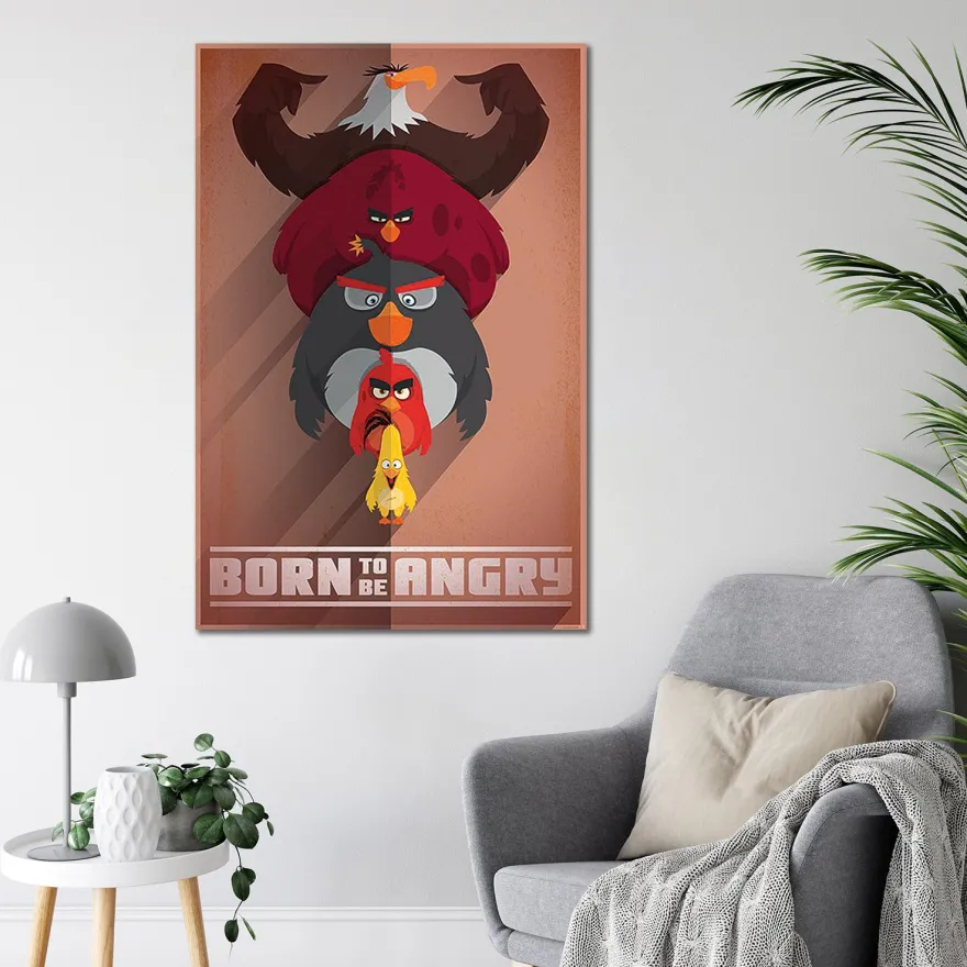 Angry Birds Poster Born to be Angry