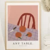 Any Table Kunstdruck