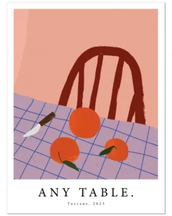 Any Table Kunstdruck