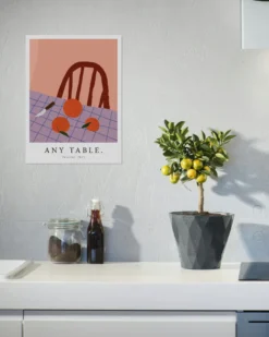 Any Table Kunstdruck