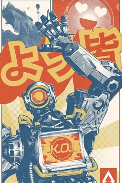 Apex Legends Poster Pathfinder Manga