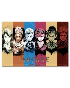 Arcane Poster Collage League Of Legends