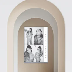 Ariana Grande Poster Black & White
