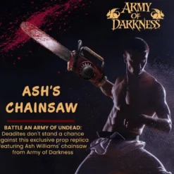 Army of Darkness Kettensäge Ash Prop Replica