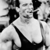 Arnold Schwarzenegger Zigarre Kunstdruck