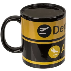 Arrivals/Departures Flughafen Thermotasse Flughafen