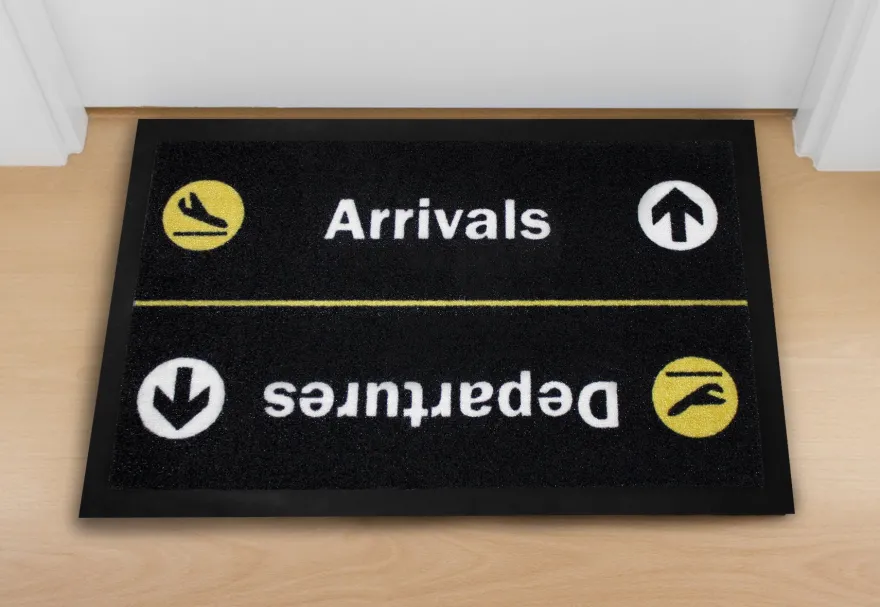 Arrivals/Departures Fußmatte