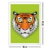 Asiatischer Tiger Kunstdruck Madeleine
