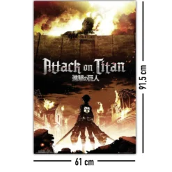 Attack On Titan Poster Manga / Anime