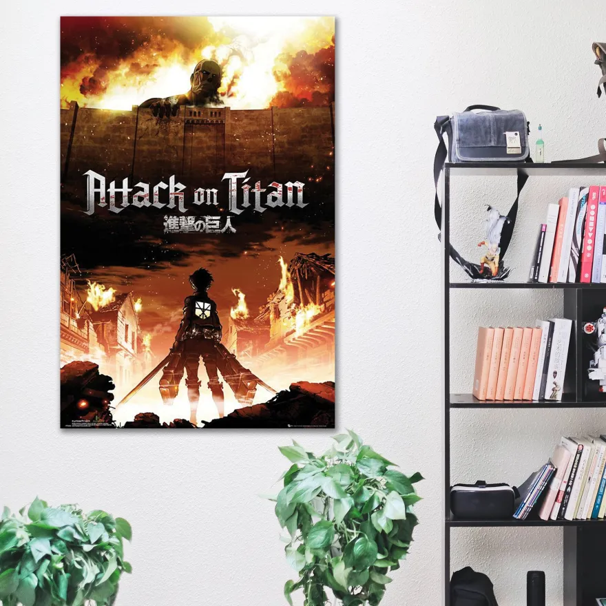 Attack On Titan Poster Manga / Anime
